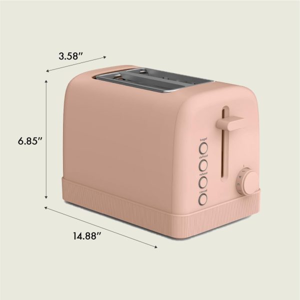 bella 2 Slice Toaster, 6 Setting Shade Control w Reheat, Cancel, Bagel & - Image 8