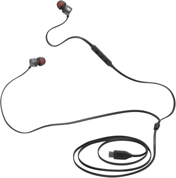 JBL Tune 310C - Wired Hi-Res in-Ear Headphones, Tangle-Free Flat Cable, - Image 4
