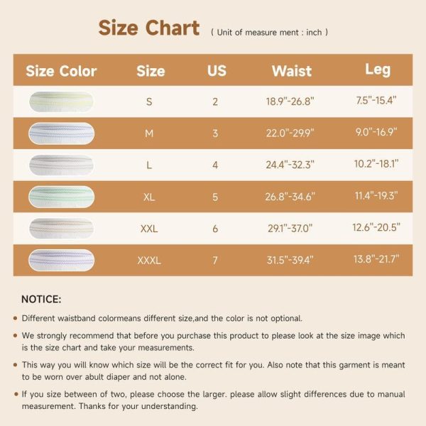 Disposable Mesh Panties 20 Count Mesh Postpartum Underwear Maternity - Image 6