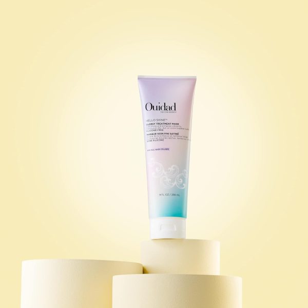Ouidad Hello Shine Glossy Treatment Hair Mask 9 oz - Image 2