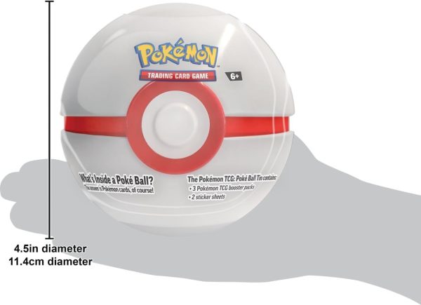 Pokémon TCG: Poké Ball Tin 3-Pack Bundle 2024- Poké Ball, Premier Ball, - Image 2