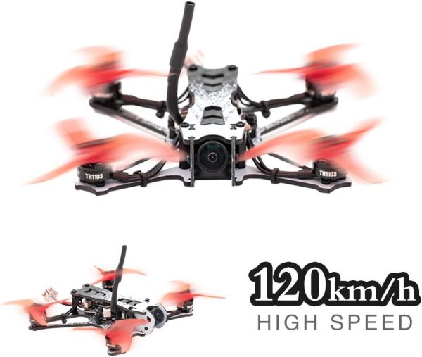 EMAX Tinyhawk II Freestyle BNF FPV Racing Drone with 120km/h High Speed, 5A - Image 4