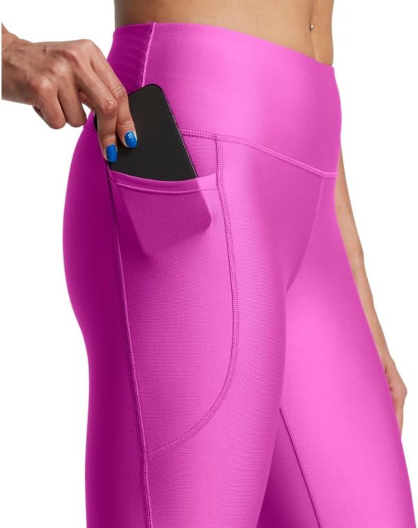 Under Armour Women's HeatGear Armour High No-Slip Waistband Pocketed - Image 5