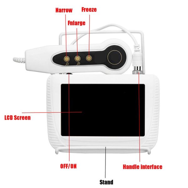 Skin Diagnosis Hair Analyzer, 5 Inch LCD Screen Digital Skin Diagnosis - Image 2