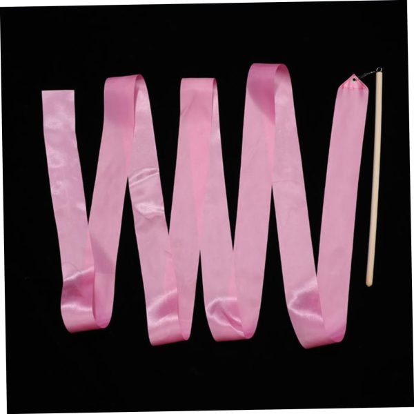 2pcs Ribbon Rod Dance Ribbons for Adults Ribbon Wand Wood Gymnastics - Image 6