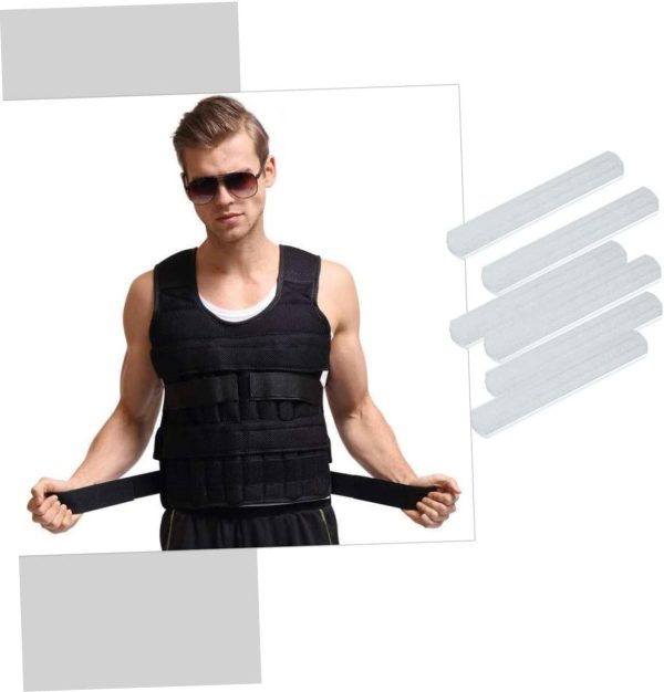 6pcs Weighted Strip Machine Strength Training Equipment Gym Accessories - Image 8