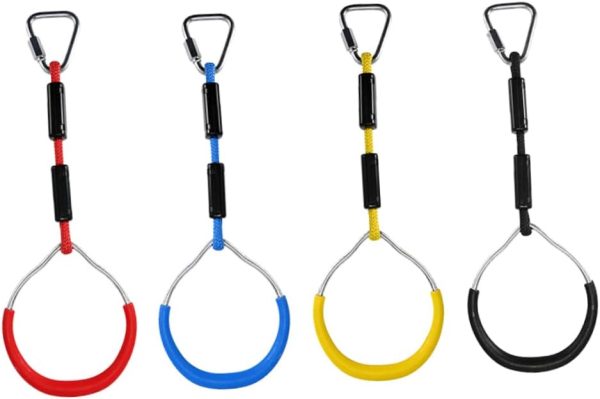 Fitness Ring Soft Swing Pull up Rings Childrens Gymnastics Rings Outdoor - Image 3