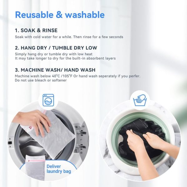 Incontinence Underwear for Men Washable Mens Incontinence Underwear - Image 6