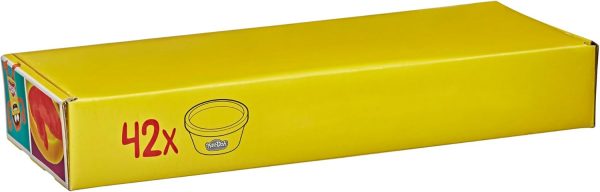 Play-Doh Bulk 42-Pack of 1-Ounce Cans, Christmas Stocking Stuffers for - Image 5