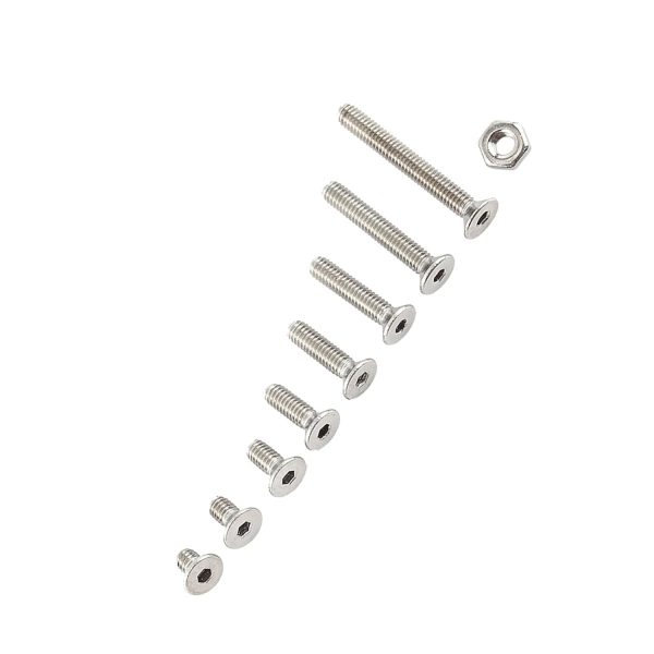 600pcs M2.5 A2 Stainless Steel Hex Socket Screws Nuts Bolt Assortment - Image 8
