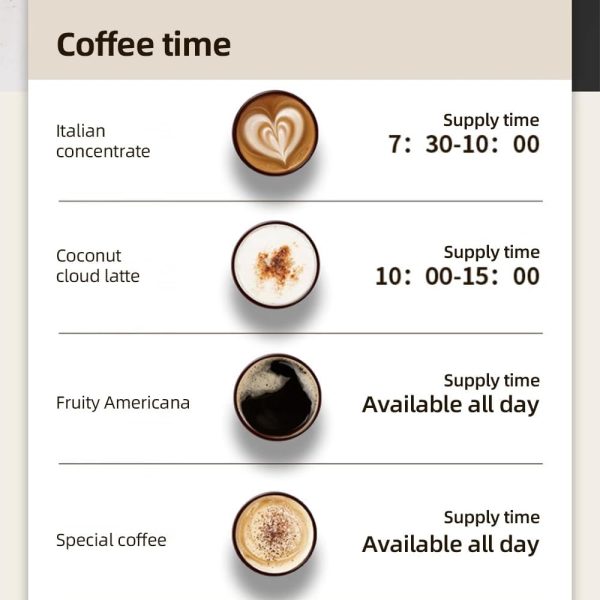 Electric Coffee Machine with Automatic Milk Frothing System 1400W 20Bar - Image 3