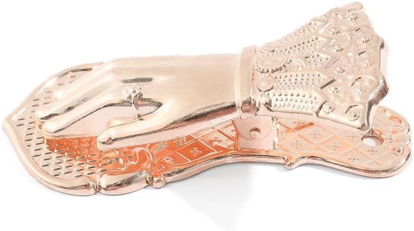 Vintage Lady’s Hand Shaped Book Clip Paper File Holder Metal Clips Office - Image 4