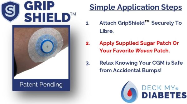 New! Libre 3 GripShield by Deck My Diabetes - Reusable and Flexible Armor - Image 6