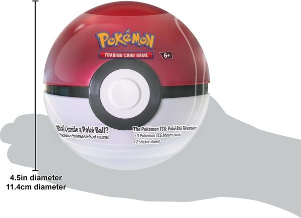 Pokémon TCG: Poké Ball Tin 3-Pack Bundle 2024- Poké Ball, Premier Ball, - Image 3