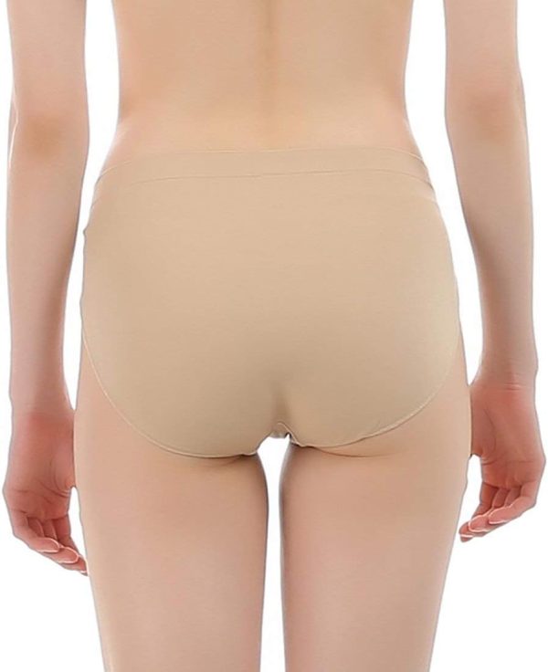 iMucci Professional Girl Ballet Nude Dance Briefs Women - Beige Velvet - Image 2