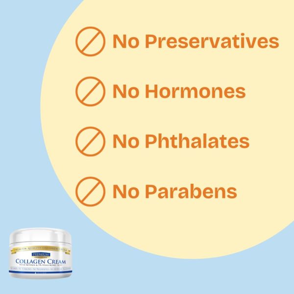 Collagen Cream - With Retinol and Hyaluronic Acid - Anti Aging, Improve - Image 4