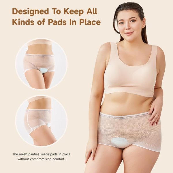 Disposable Mesh Panties 20 Count Mesh Postpartum Underwear Maternity - Image 4