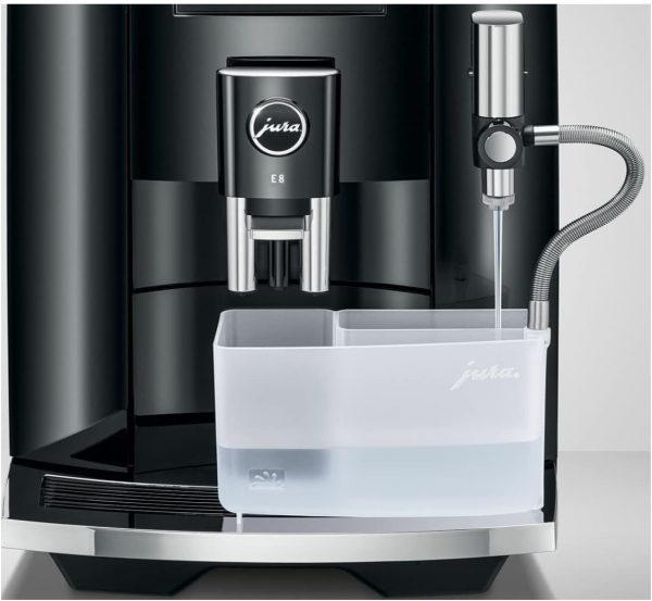 Jura E8 (NAA) 4th Gen Automatic Coffee Machine (Piano Black) - Image 9
