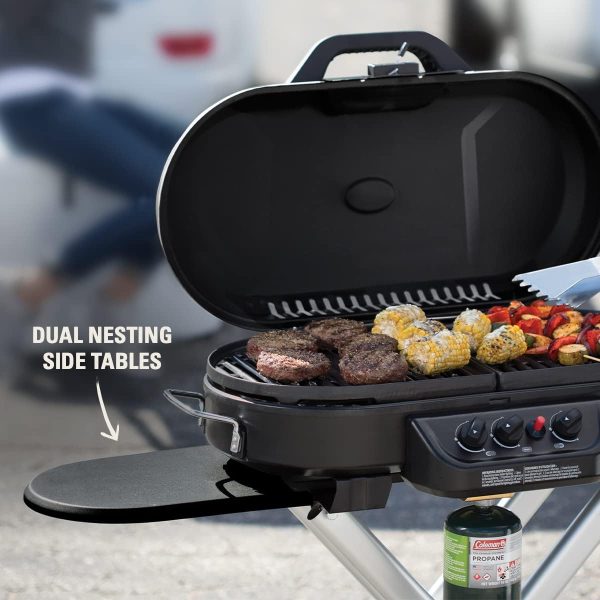 Coleman RoadTrip 285 Portable Stand-Up Propane Grill, Gas Grill with 3 - Image 6