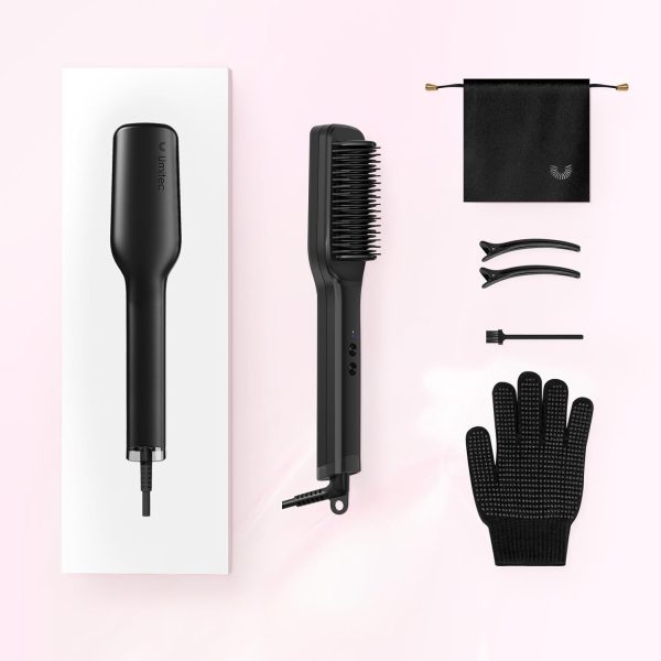 Hair Straightener Brush, Umitec Hot Straightening Comb Thermal Brush for - Image 8