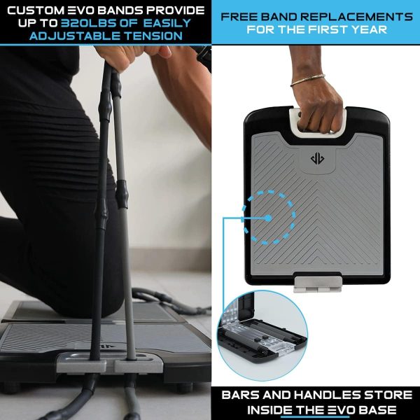 EVO Gym - Portable Home Gym Strength Training Equipment, at Home Gym | All - Image 6