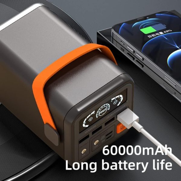 Power Bank 60,000 Mah Large Capacity External Battery,Outdoor Mobile Power - Image 6