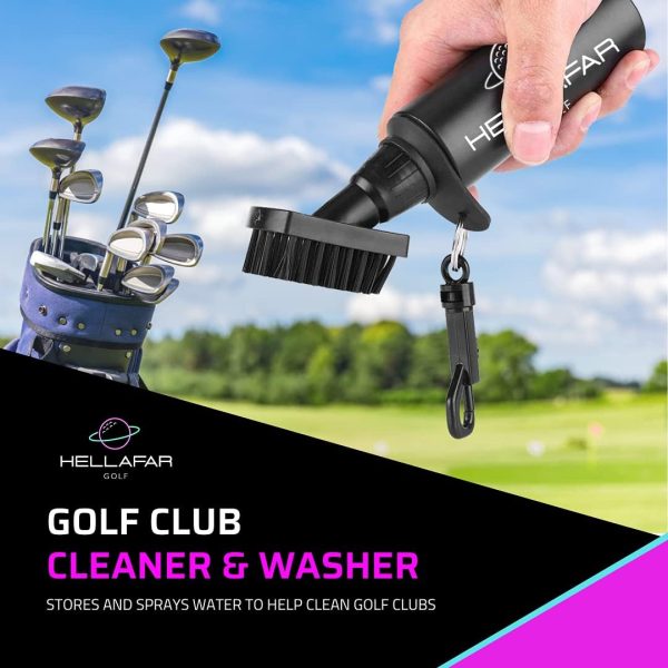 Golf Club Cleaning Kit with Golf Water Brush Includes Bottle Cleaner Brush, - Image 2