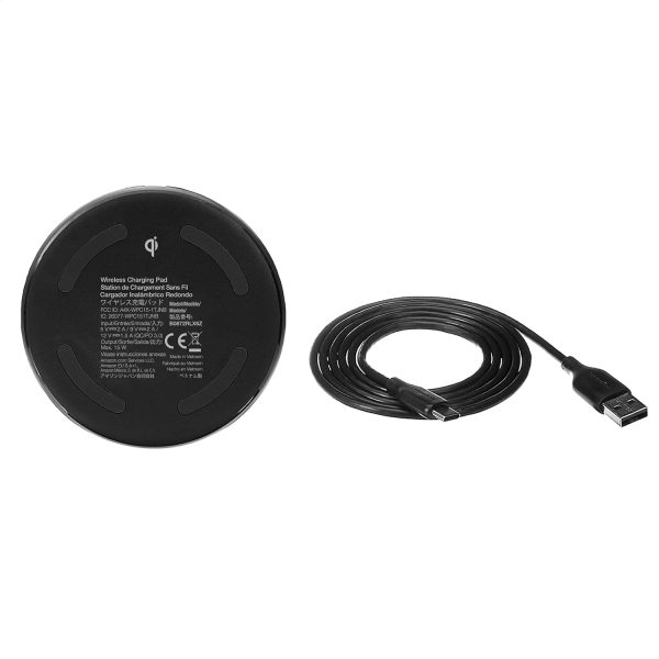 Amazon Basics Wireless Phone Charger, Fast Charging Pad for iPhone - Image 2