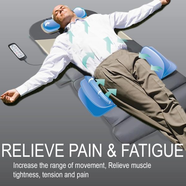 Full Body Stretching Massage Mat with Airbags. 3D Lumbar Traction - Neck, - Image 5