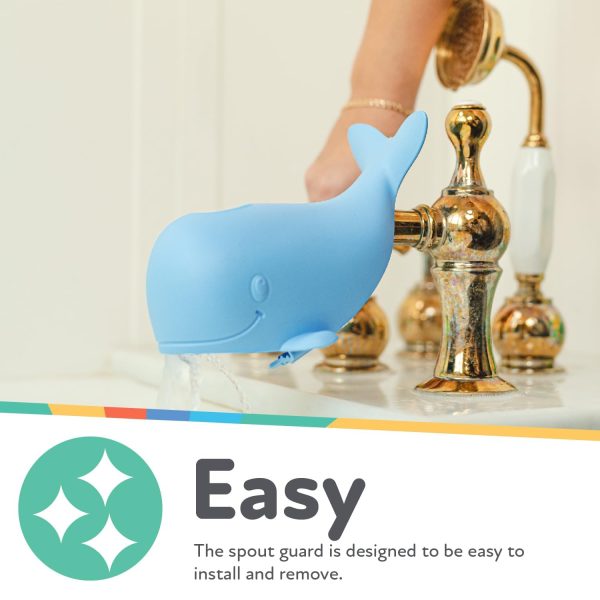 Nuby Bathtub Safety Spout Guard - Compatible with Most Standard Faucets - - Image 5