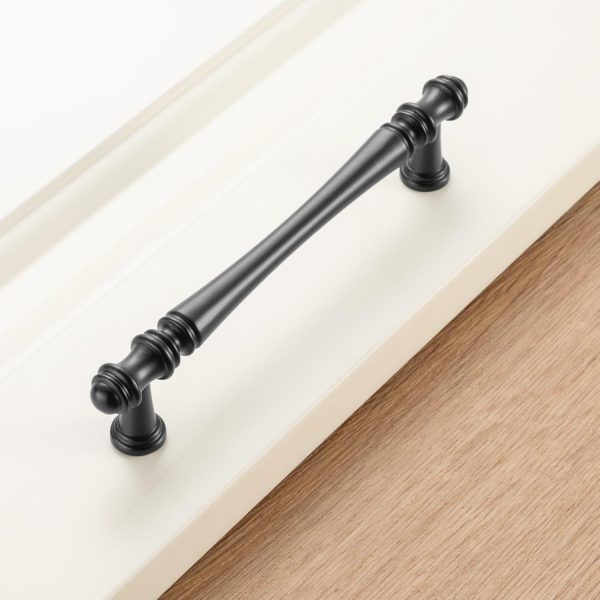 KOOFIZO 20-Pack Classical Cabinet Pull - Black Furniture Handle, 5 Inch - Image 6