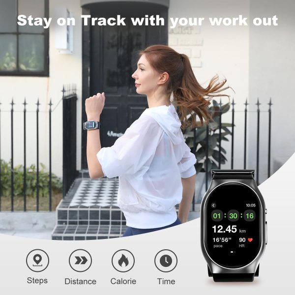 YHE BP Doctor Pro Smart Watch, Blood Pressure Watch with Patented Cuff, HRV - Image 5