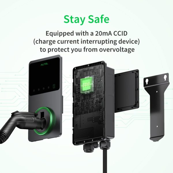 Autel MaxiCharger Home Smart Electric Vehicle (EV) Charger, 50 Amp Level 2 - Image 6