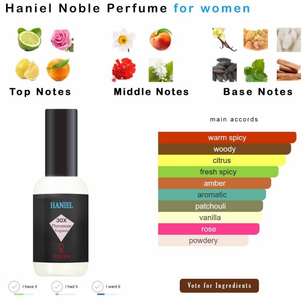 Haniel Pheromone Perfume Oil for Women - Embrace Modern Luxury with Rich - Image 2