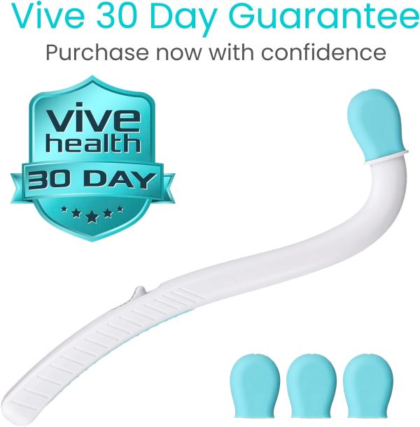 Vive Toilet Aids for Wiping Bottom - Bum Wipe Wand Assist Tool for - Image 9