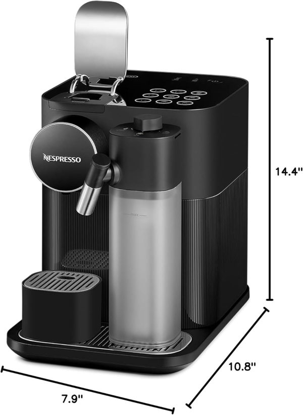 Nespresso Gran Lattissima by De'Longhi, Black - Image 6