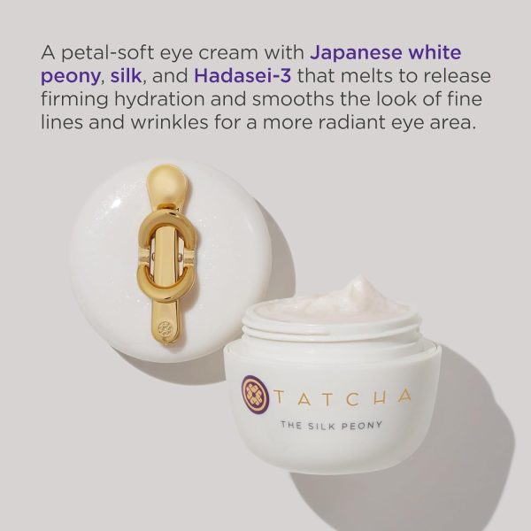 TATCHA The Silk Peony Melting Under Eye Cream | Hydration with - Image 2