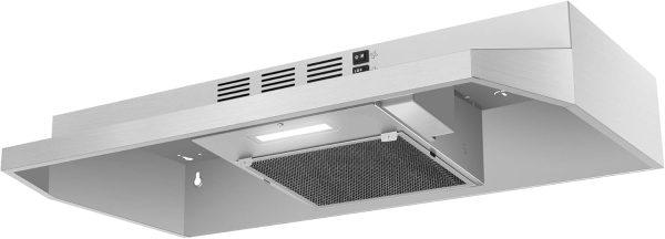 SNDOAS 30 inch Range Hood Ducted/Ductless Convertible Stainless Steel Range - Image 7