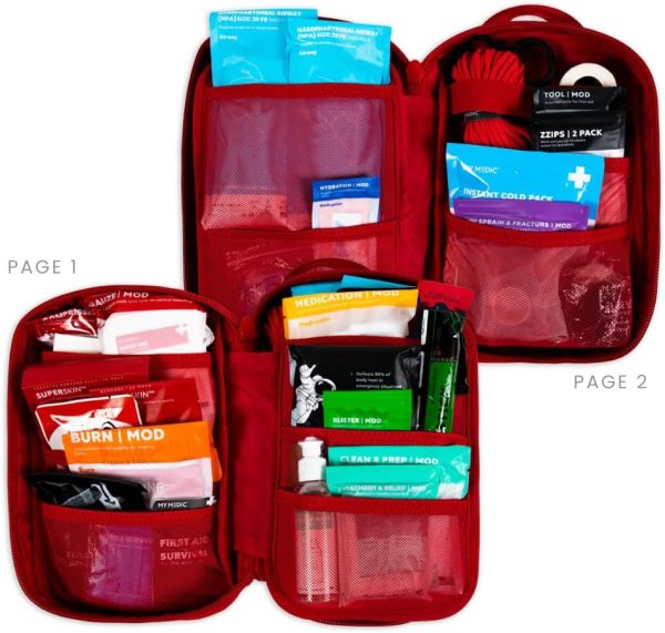 My Medic MyFAK PRO First Aid Kit Bag - Emergency Survival Essentials, Medic - Image 8