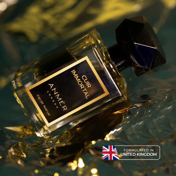 Luxury Cuir Immortal Perfume for Men & Women with Oud, Bergamot, Cardamom & - Image 2