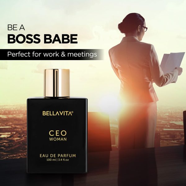 Bella.vitaa Luxury CEO Woman Eau De Parfum Perfume with Bergamot, Tonka & - Image 2