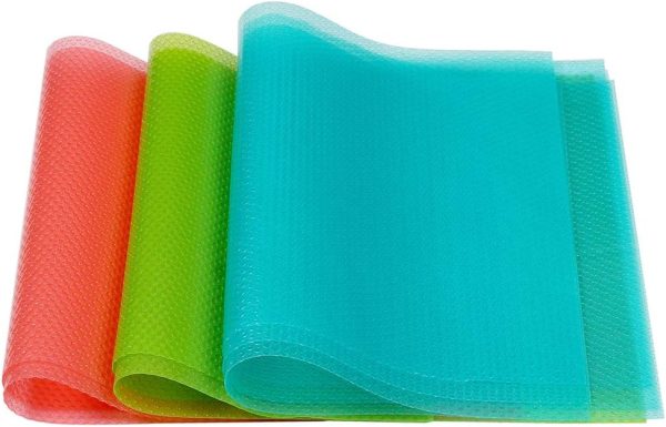 9 Pack Refrigerator Mats,Washable Fridge Mats Liners Easy to Clear Fridge - Image 4