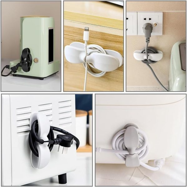 Cord Organizer for Kitchen Appliances - 4PCS Cord Winder Organizer Stick On - Image 4
