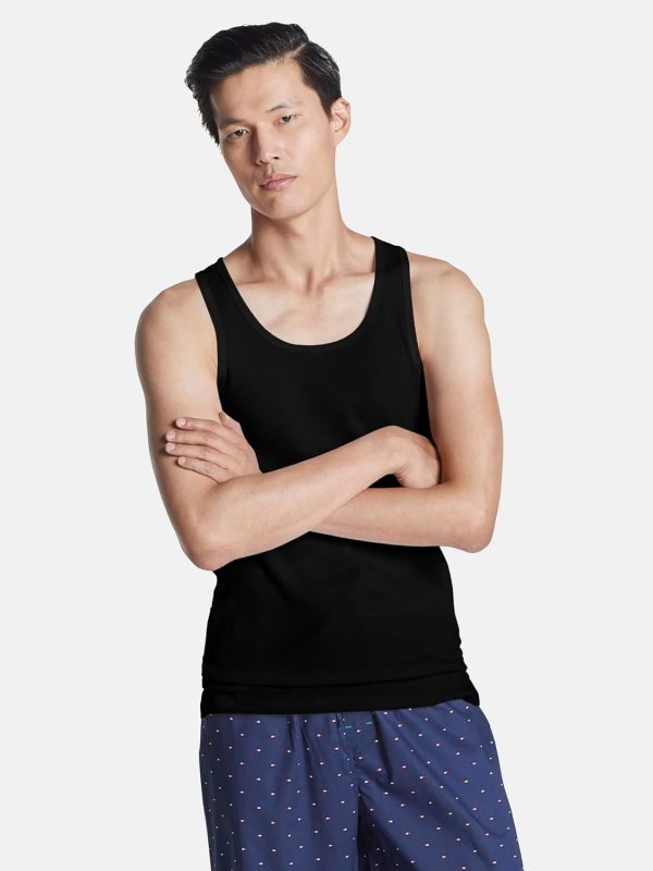 Tommy Hilfiger Men's Cotton Classics A Undershirts 3 Pack - Image 4
