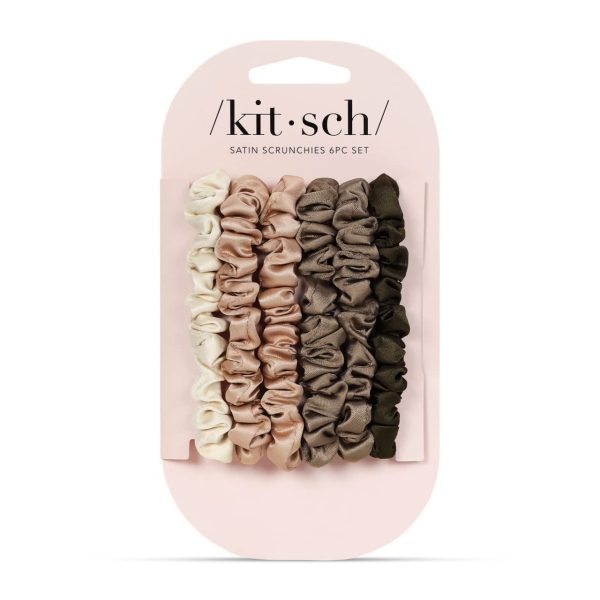 Kitsch Satin Hair Scrunchies for Women, Softer Than Silk Scrunchies for - Image 2