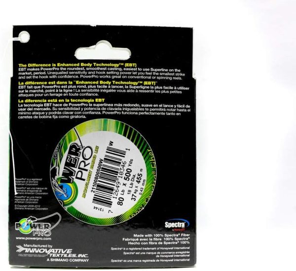 Power Pro Spectra Fiber Braided Fishing Line - Image 2