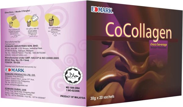 EDMARK COCOLLAGEN Natural Ingredients High Grade Quality Marine Collagen 30 - Image 2