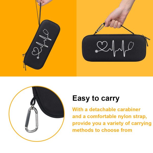 BOVKE Hard Stethoscope Case for 3M Littmann Classic III, Lightweight II - Image 5