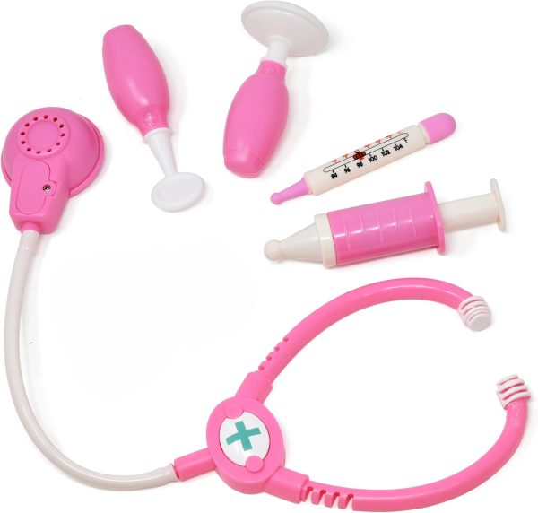 Dolls To Play Interactive Baby Doll Doctor Kit Pretend Play Medical Set Toy - Image 8