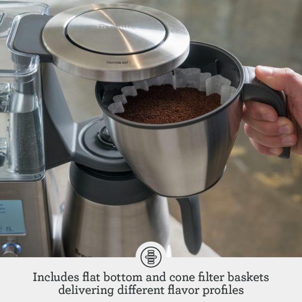 Breville BDC450BSS Precision Brewer Thermal, Coffee Maker, Brushed - Image 4